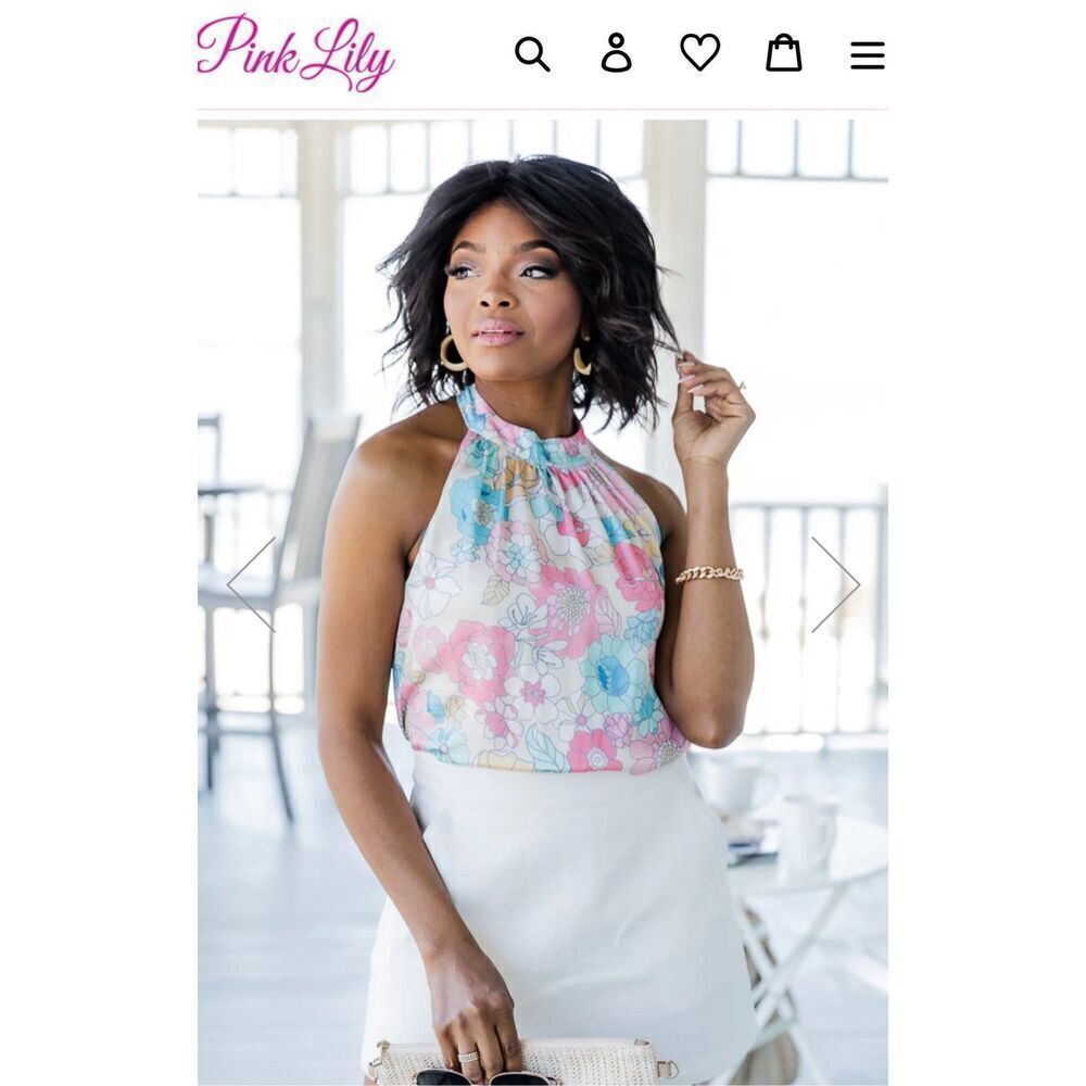 COPY - Pink Lily adorable bodysuit